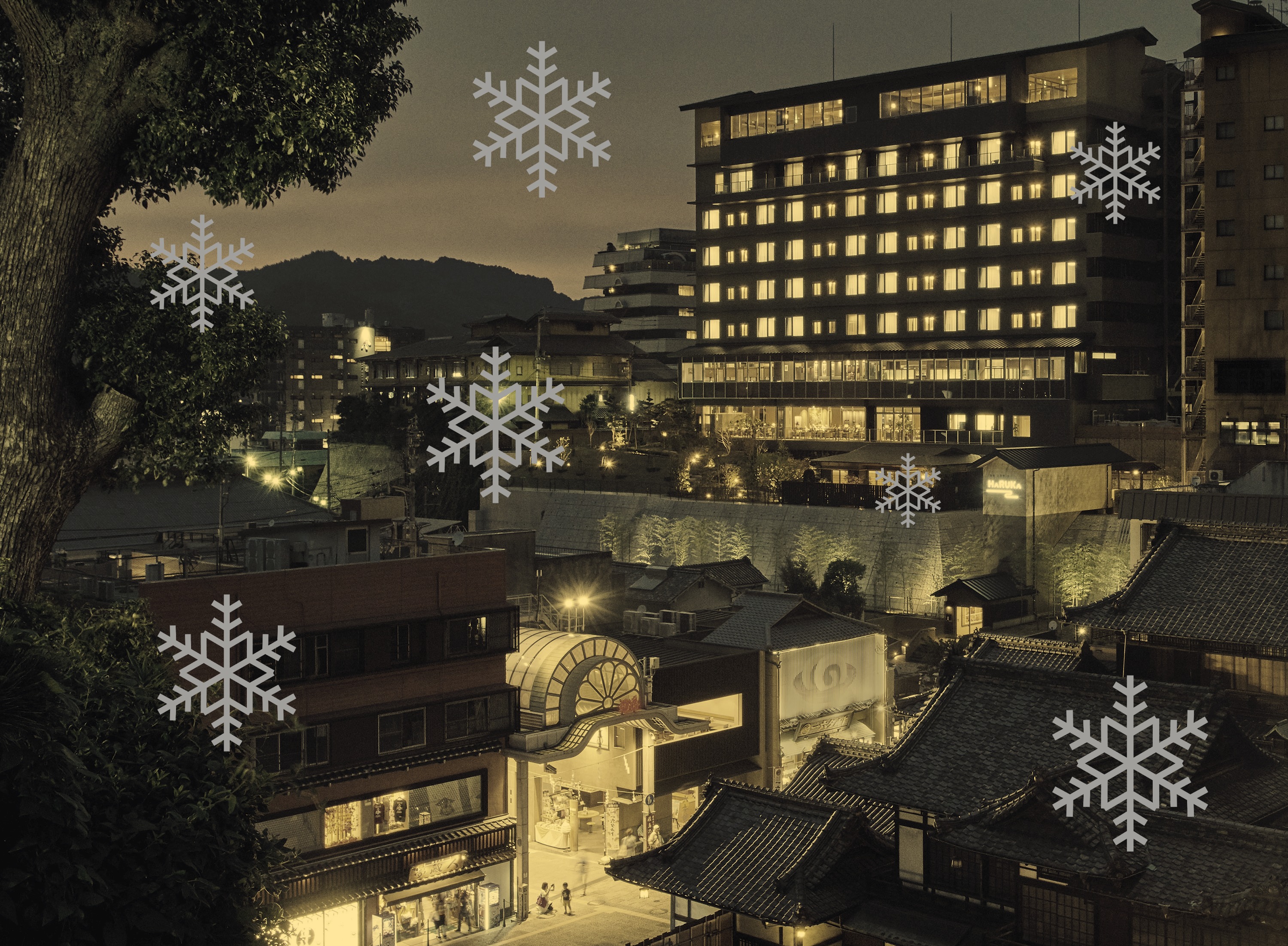 ＊10/1 予約受付開始「2025クリスマスメイン料理2種とクリスマスデザート～l泊2食付き」
