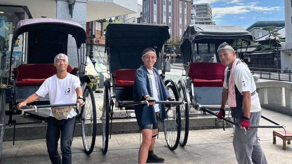 人力車で道後をもれなく周る180分コース